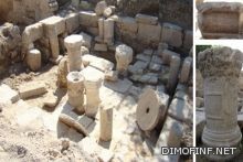 كشف آثار تعود إلى العصر الإسلامي الباكر الأموي وبداية العباسي في دير العصافير بسوريا