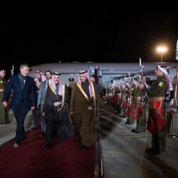 القيادة  السعوديةتهنئ أمير قطر بمناسبة نجاح بلاده في تنظيم كأس العالم 2022