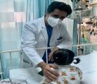 علاج طفلة  من تشوهات خلقية ومعقدة في بنية القفص الصدري في العسكري بالرياض