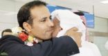 استقبال غفير بالورود للمونديالي خليل جلال بعد وصوله للمملكة