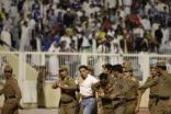 أحدات وتوترات سادت لقاء الهلال والوداد في أبها وأمير عسير يوجه بعقوبات قاسية لمقتحمي مباراة الهلال والوداد المغربي