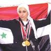 منتخب سورية للسيدات بكرة الطاولة الثاني في البطولة العربية 22 بكرة الطاولة