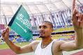 السعودي الخويلدي يخطف اولى الذهبيات في بطولة غرب اسيا