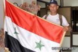 رحالة فرنسي عربي يصل الشام سيرا على الاقدام