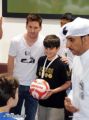 نجم نادي برشلونة الإسباني اللاعب ميسي مبادرة انسانية لرعاية مليوني طفل صحيا