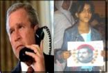 بوش في بدايةجولة وداعية يقابل بغضب شعبي في العالم العربي حزب حزب موريتاني يصفه  بـ"القاتل الأثيم" وفي غزة ب مصاص الدماء