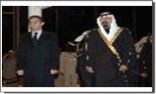 استقبال حافل  لرئيس فرنسا في السعودية 4 اتفاقيات فرنسية في الرياض ، سكوزي يغادر قبل وصول بوش السعودية ترحب بالسيدة الأولى في كل بلد