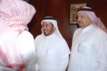 وداع مؤثر لوزير الصحة السعودي السابق عند زيارته لخلفه الربيعة