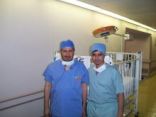 سلمان الغزواني طالب طب من جامعة جازان في فريق فصل التوأم السيامي الأردني