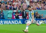 منتخب الأرجنتين بقيادة ميسي يفوز على كرواتيا بثلاثية
