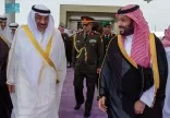 سمو ولي العهد الامير محمد بنسلمان يستقبل سمو ولي عهد دولة الكويت لدى وصوله جدة