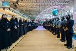 المرأة السعودية تشارك بجناح وزارة الداخلية في معرض الدفاع العالمي