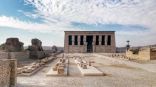 تحويل منطقة آثار معبد دندرة في مصر  إلى متحف مفتوح