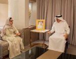 ديمة اليحيى الأمين العام لمنظمة التعاون الرقمي تلتقي عددًا من أعضاء حكومة الكويت