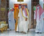 خادم الحرمين الشريفينالملك سلمان  يصل إلى نيوم قادماً من جدة