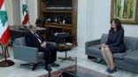 السفيرة الأمريكية في لبنان تظهر في التلفزيون رغم حظر قضائي