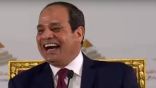 شاب لبناني جعل الرئيس المصري يبنجر بالضحك