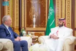 ولي العهد يستقبل عضو لجنة العلاقات الخارجية بمجلس الشيوخ الأميركي