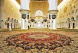 اكبر سجادة في العالم في مسجد الشيخ زايد